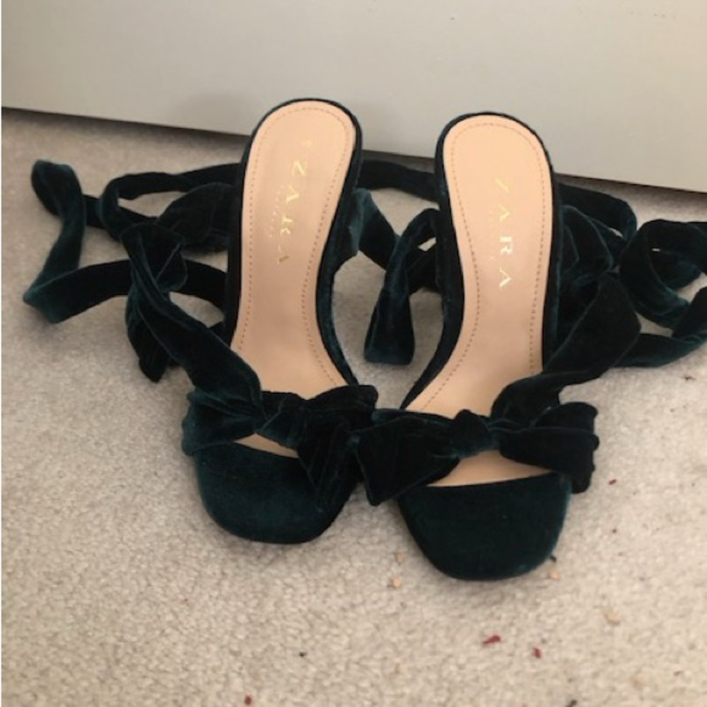 Zara Lace Up Heels